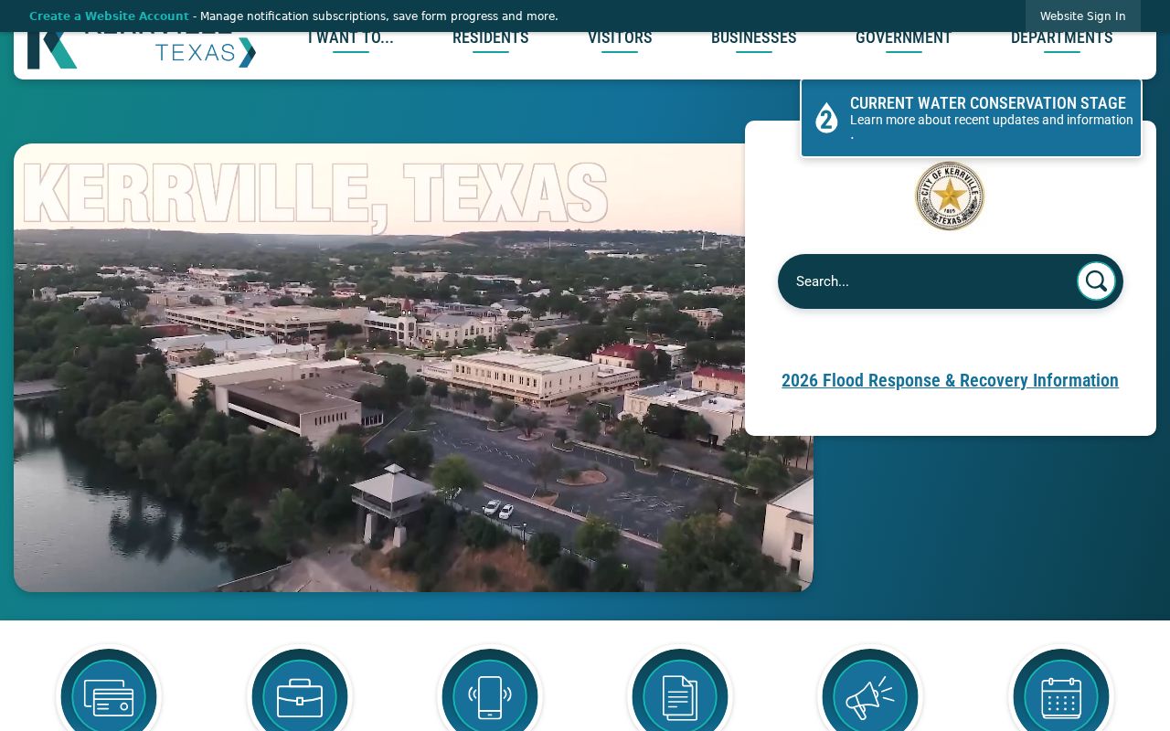 Kerrville criminal records on the official City of Kerrville website